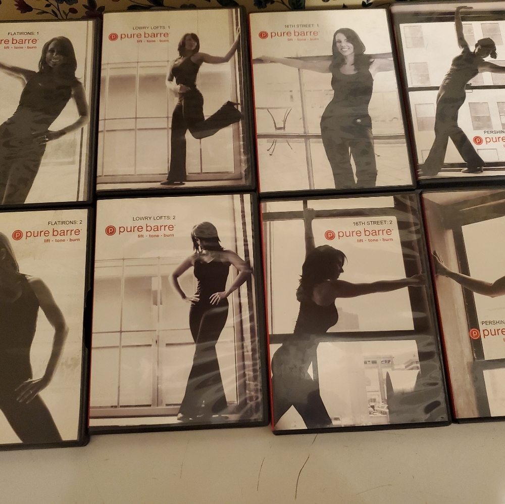 Pure barre dvd lot